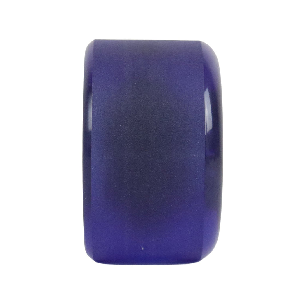Longboard Wheels 70mm x 42mm 82A Stone Ground Clear Purple 4-Pack