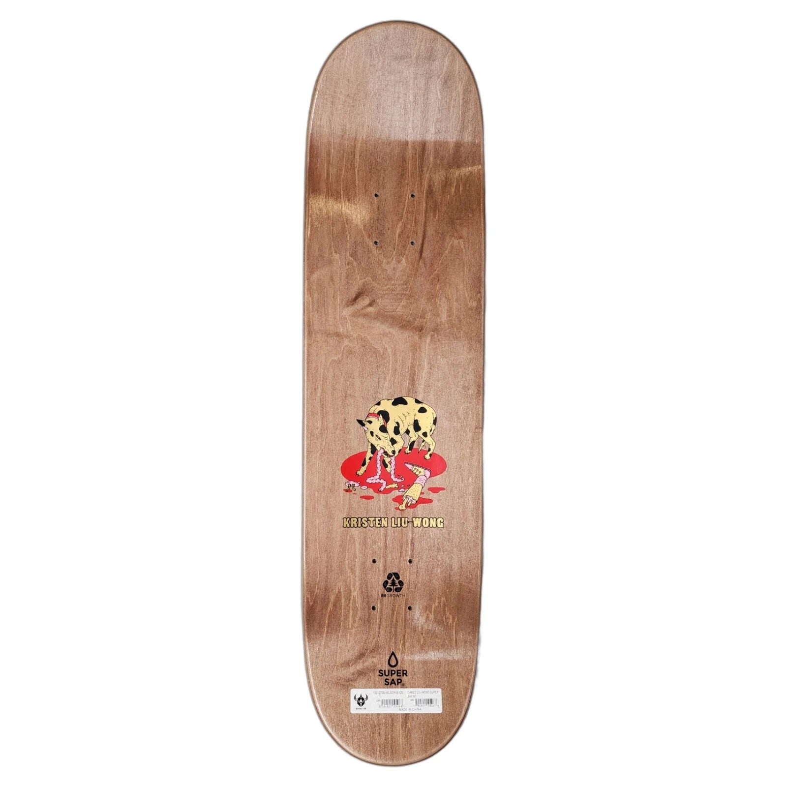 Darkstar Skateboard Complete Cameo Wilson Liu-Wong Super Sap  8.125" x 31.7"