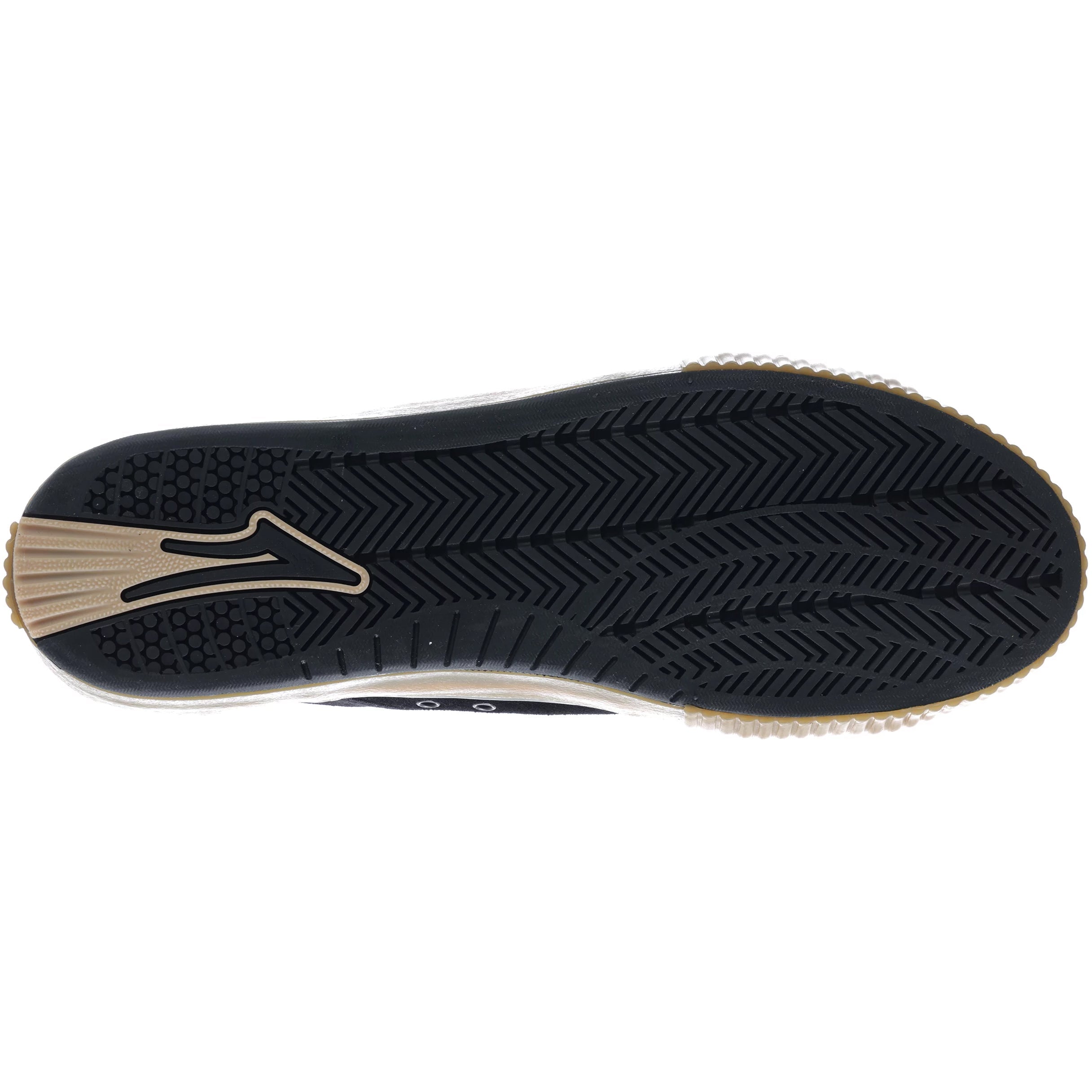 Lakai Skateboard Shoes Conrad Elite Black Gum Suede