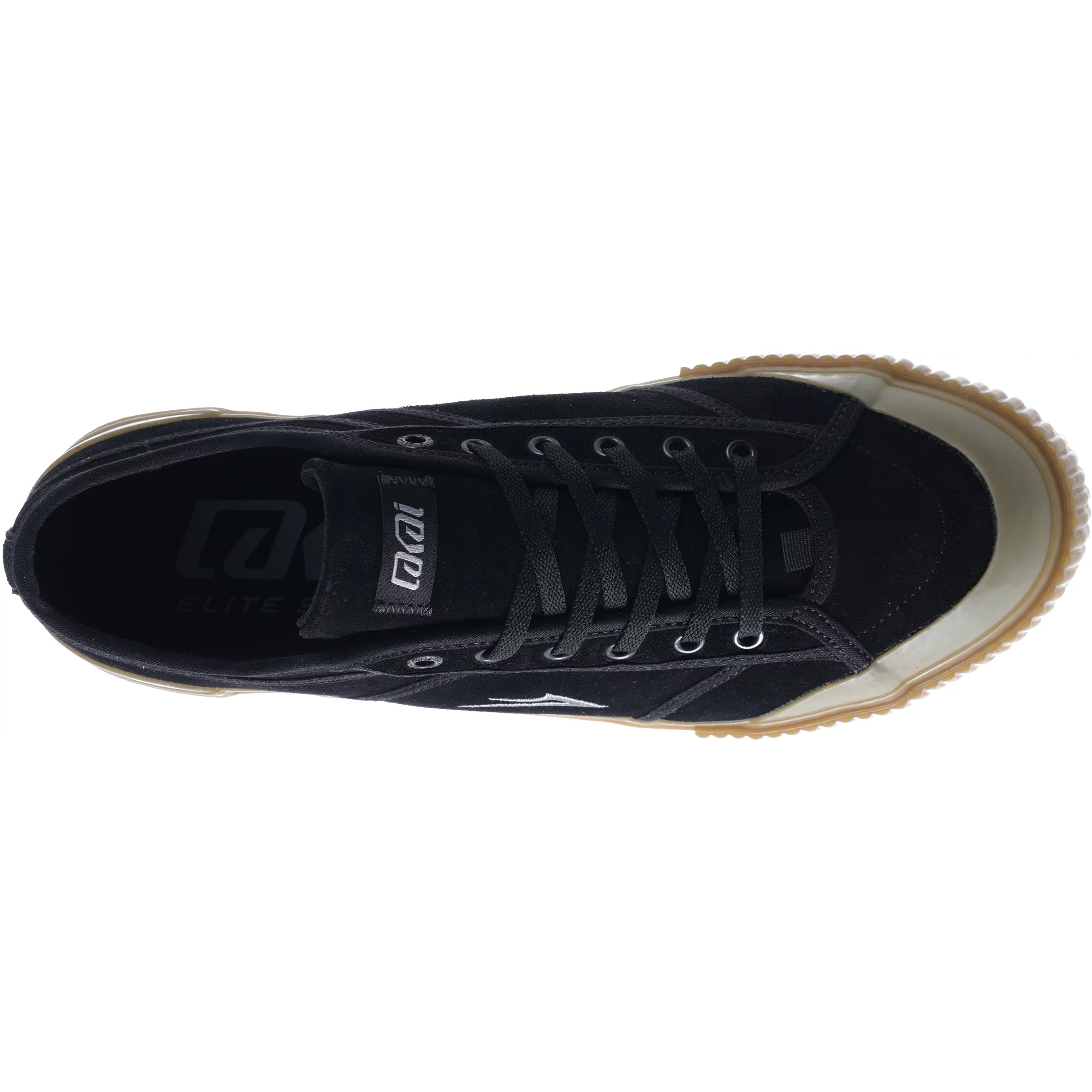 Lakai Skateboard Shoes Conrad Elite Black Gum Suede