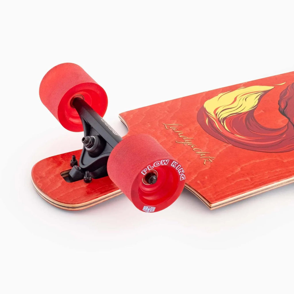 Landyachtz Longboard Drop Hammer Sun Fox Drop Through 10" x 36.5"