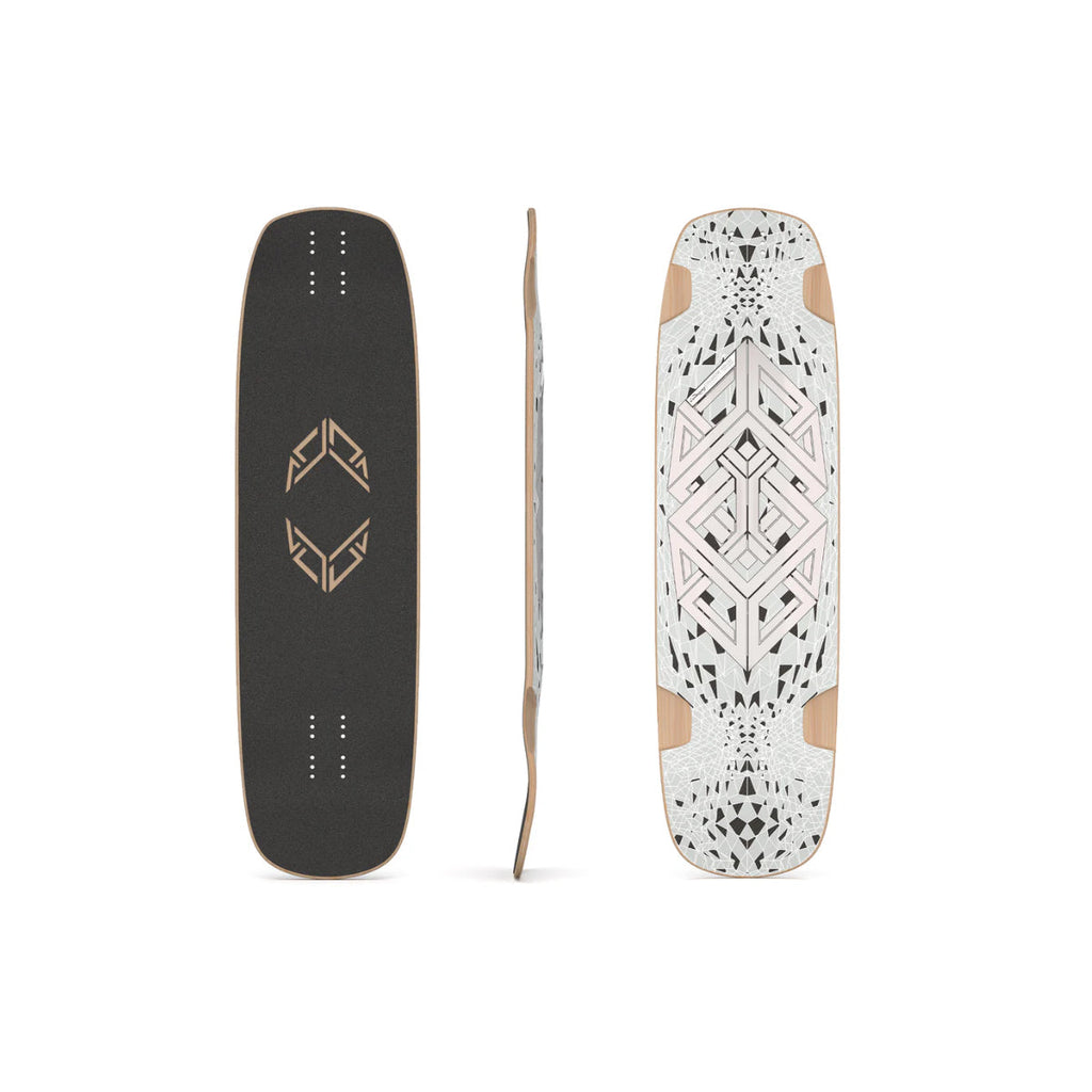 Loaded Longboard Deck Tesseract II Snubnose 9.8" x 35.5" (Limited Edition)