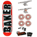 Baker Skateboard Complete Red/Back 8.38" Spitfire, Independent, Bones Reds