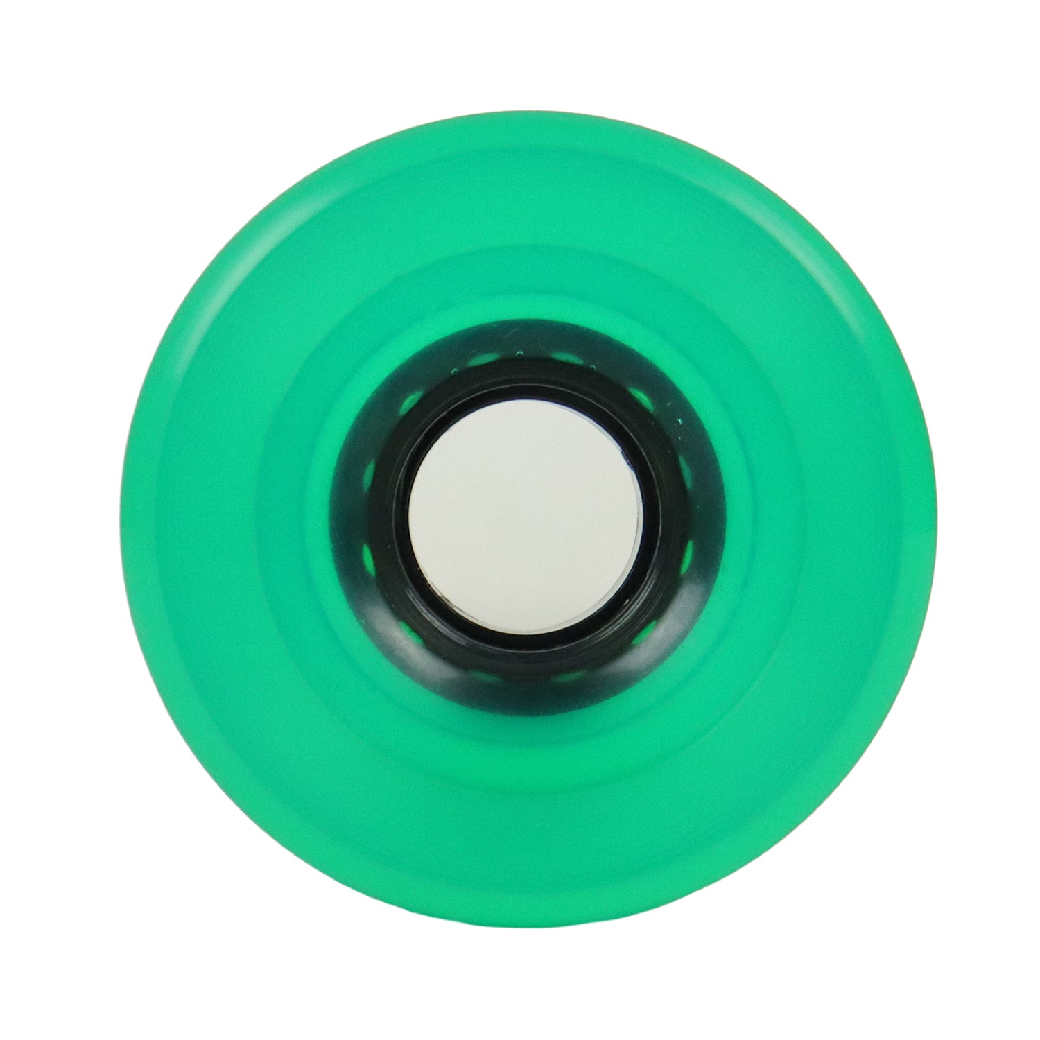 Longboard Wheels 65mm x 46mm 83A Clear Green 4-Pack