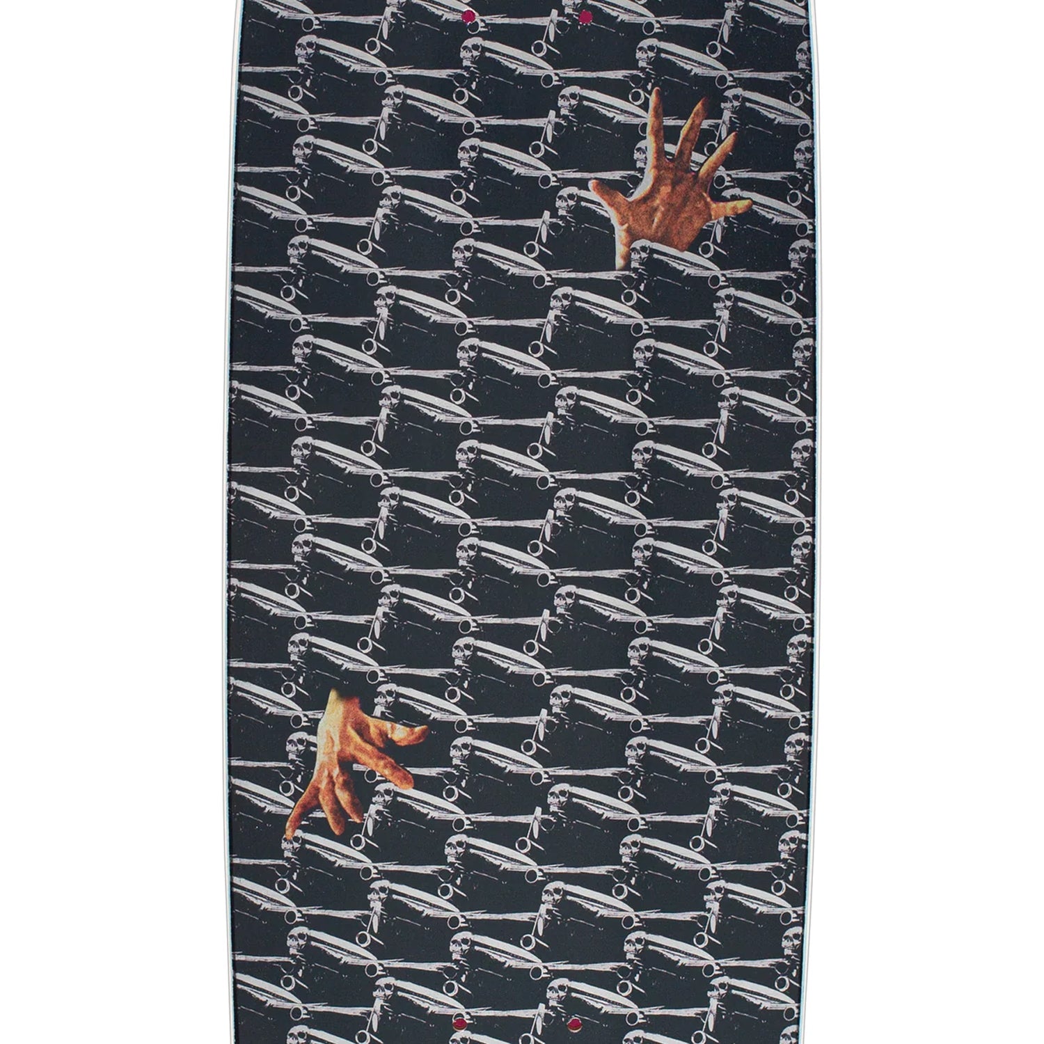Hockey Skateboard Complete Lonliest Feeling Shaped Black 8.44" x 31.89"