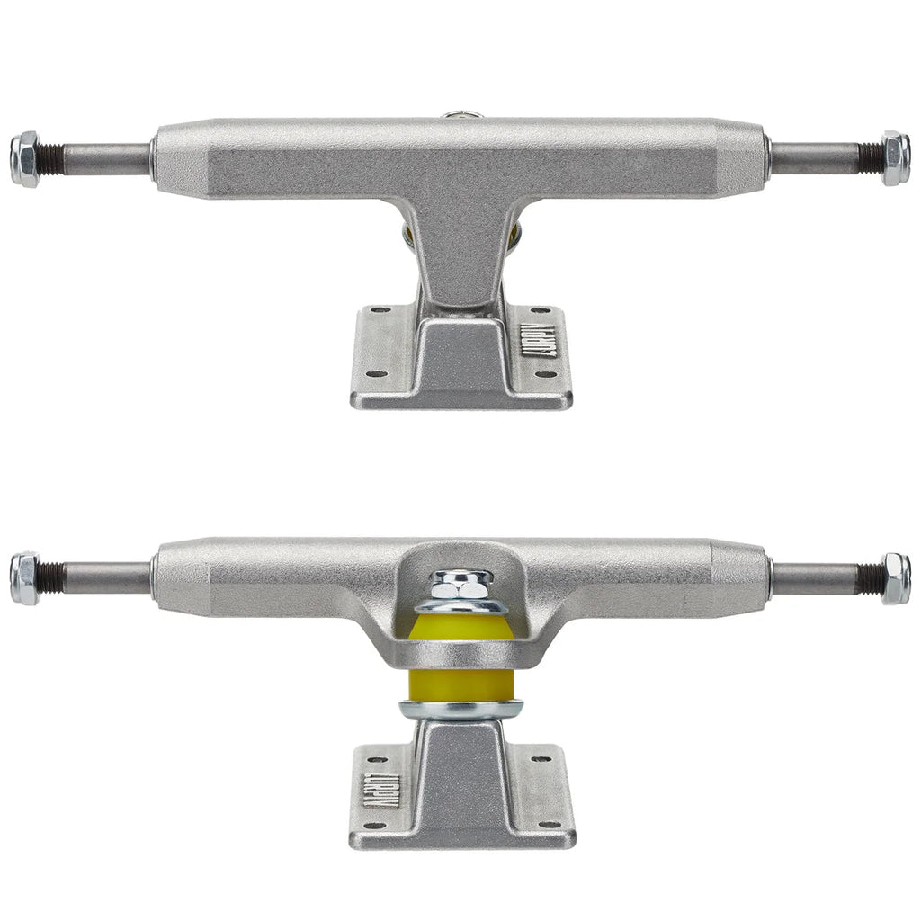 Lurpiv Skateboard Trucks Hollow Polished Silver 160 (8.9") Set of 2