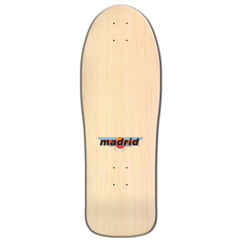Madrid Skateboard Complete Beau Brown Re-Issue Pink 10.375" x 30.625"