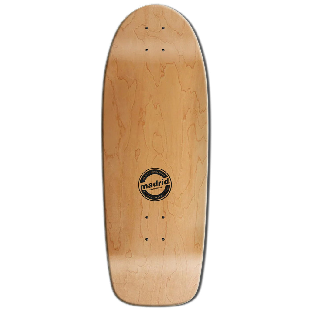 Madrid Skateboard Complete Rampage Reissue Natural 10" x 30"