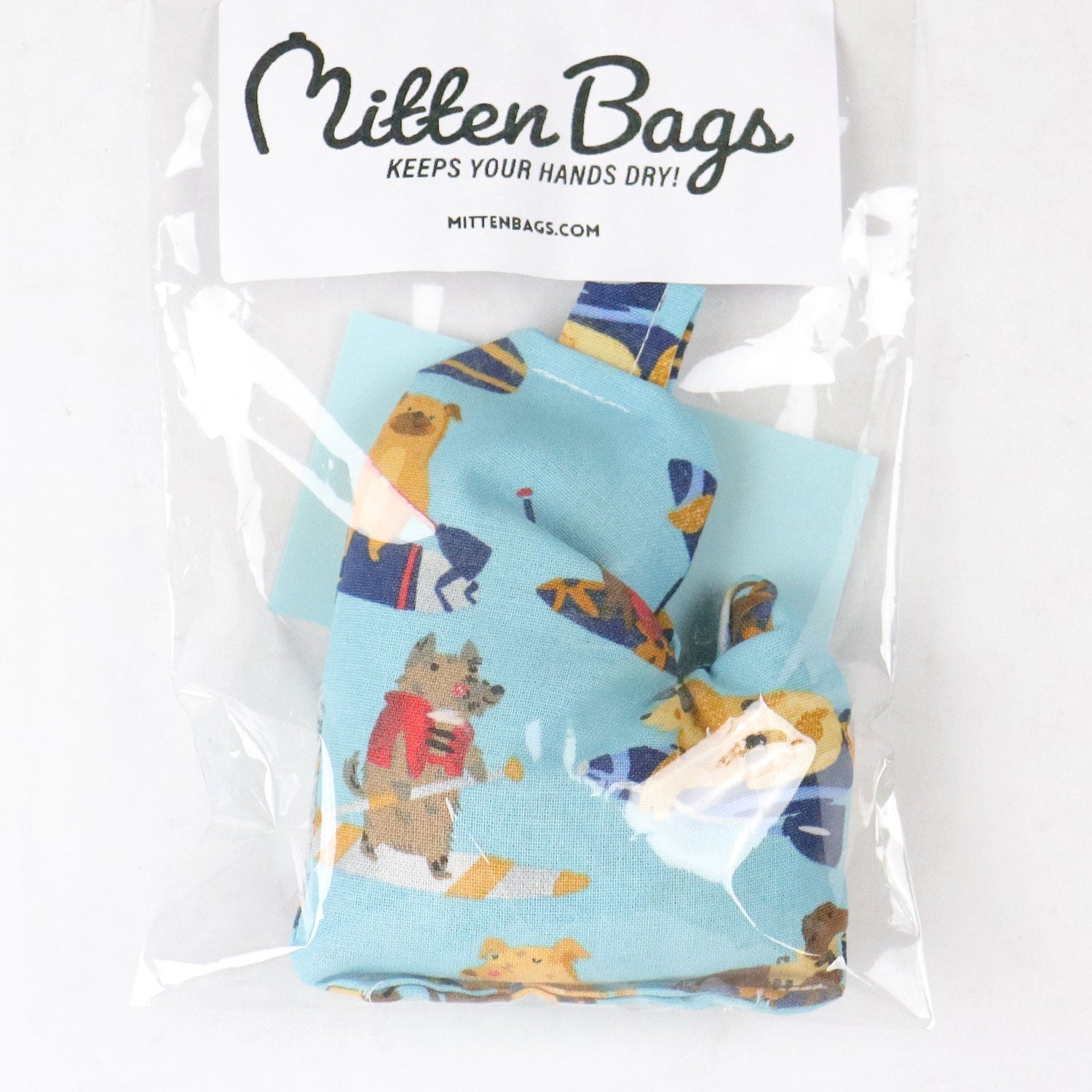 Mitten Bags Disc Golf Clay Grip Sack - Moisture Absorbing Bag - Choose Unique Design
