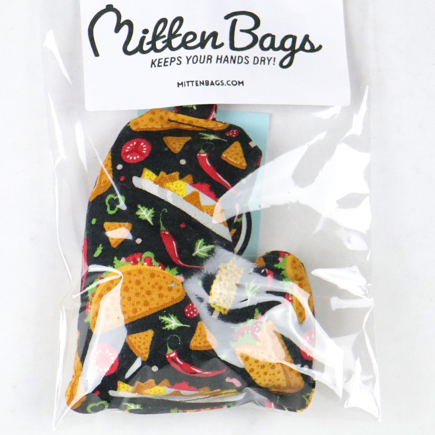 Mitten Bags Disc Golf Clay Grip Sack - Moisture Absorbing Bag - Choose Unique Design