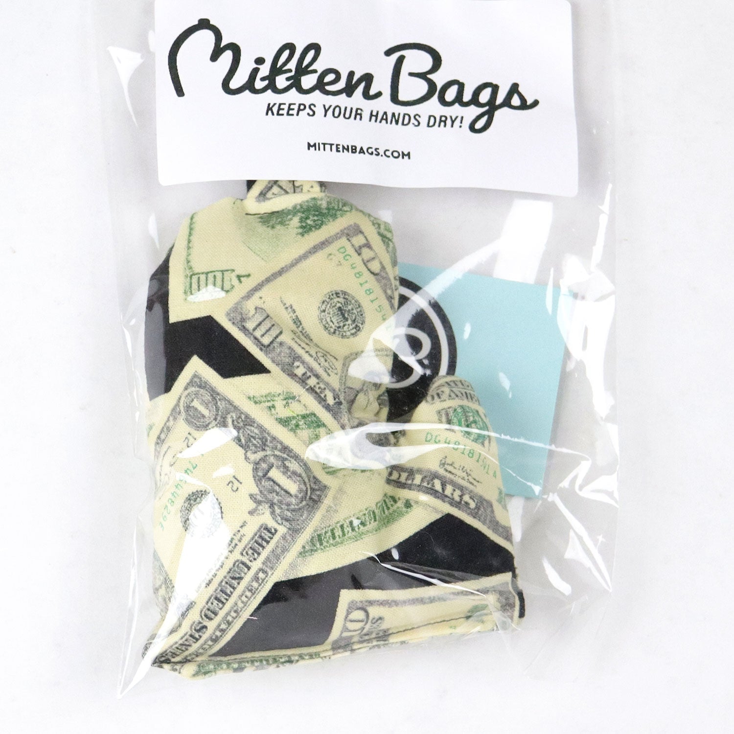 Mitten Bags Disc Golf Clay Grip Sack - Moisture Absorbing Bag - Choose Unique Design