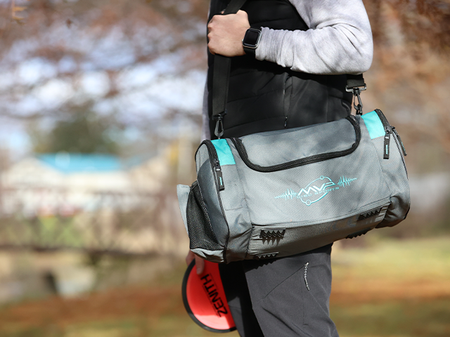 MVP Discs Disc Golf Tournament Bag - Nucleus Version 2 - Holds 22-32 Discs