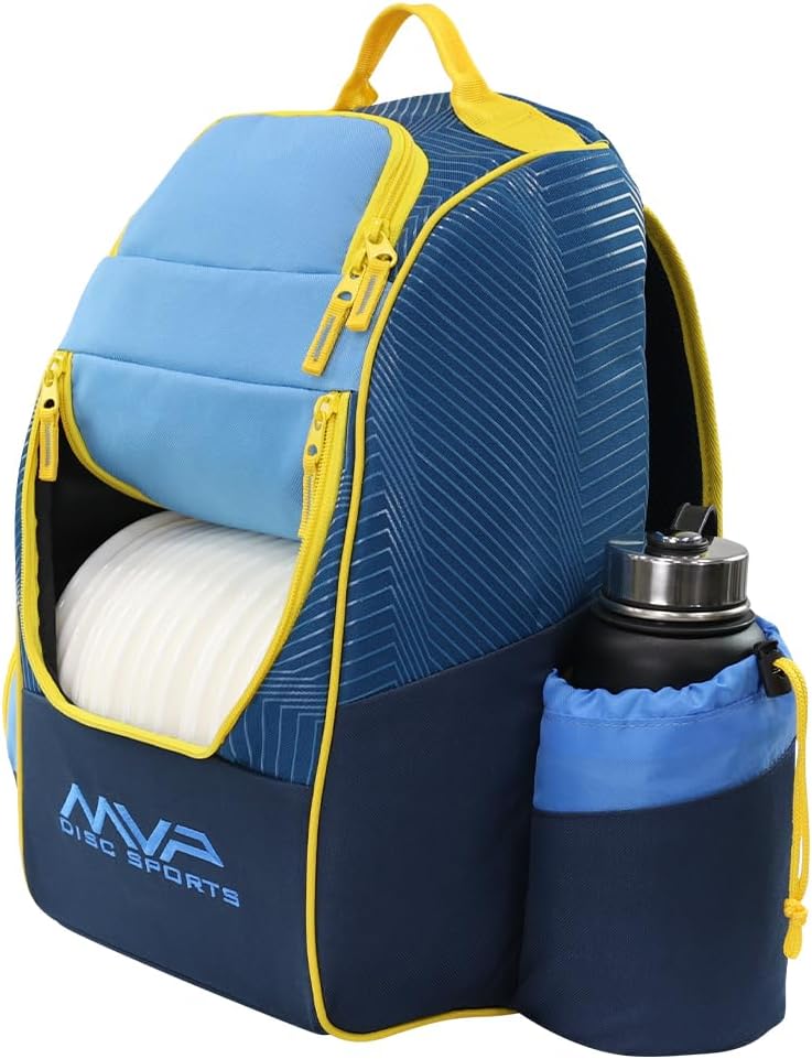 MVP Discs Disc Golf Backpack Bag - Shuttle Backpack - Holds 18-24 Discs