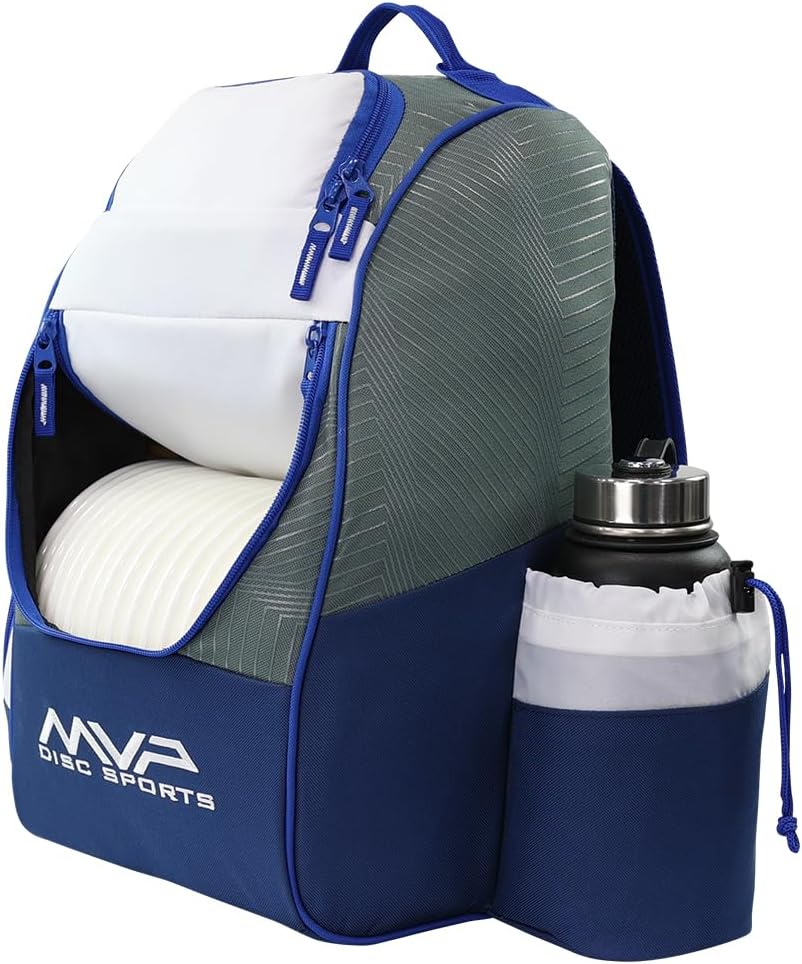 MVP Discs Disc Golf Backpack Bag - Shuttle Backpack - Holds 18-24 Discs