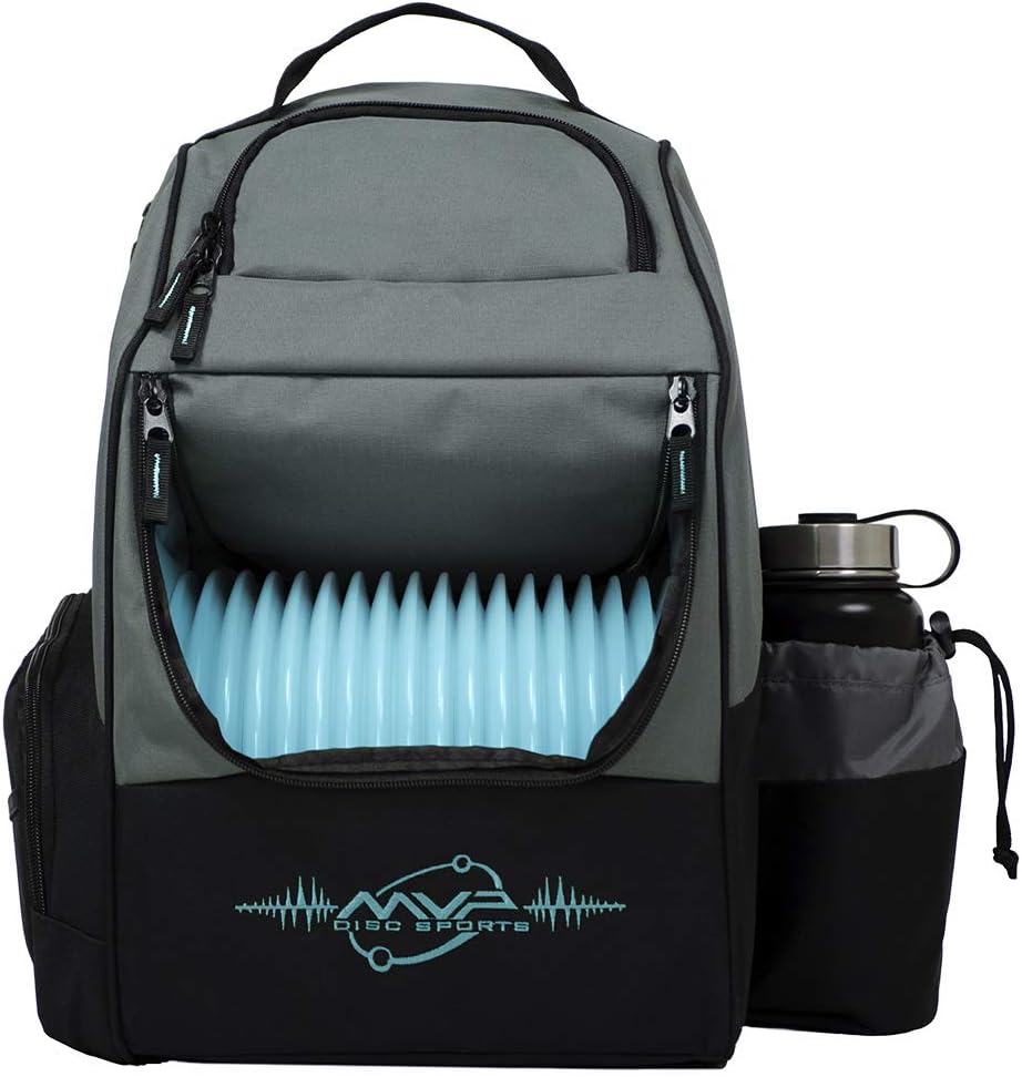 MVP Discs Disc Golf Backpack Bag - Shuttle Backpack - Holds 18-24 Discs