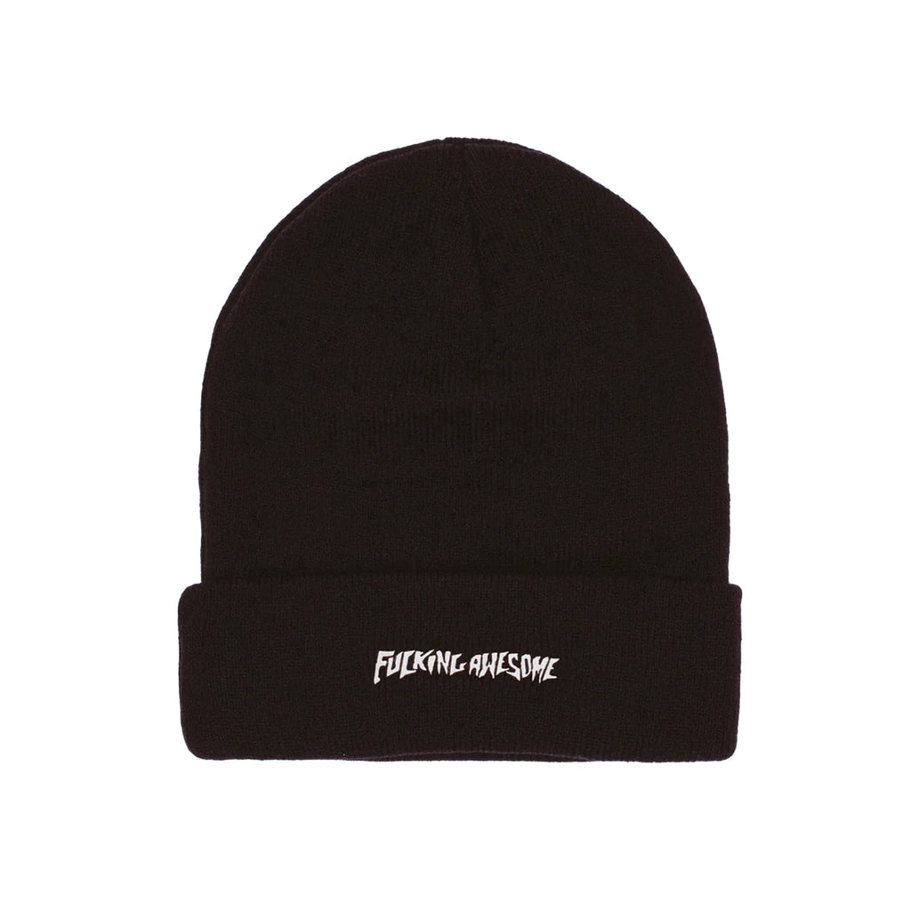 FA Beanie Metal Stamp Black