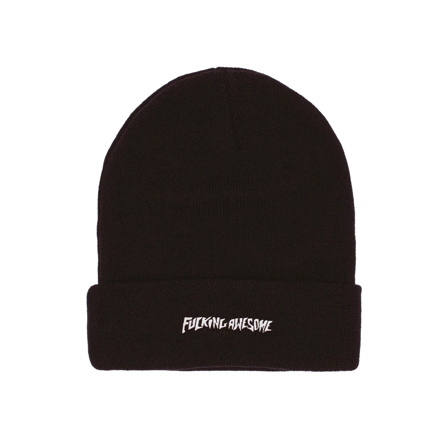 FA Beanie Metal Stamp Black