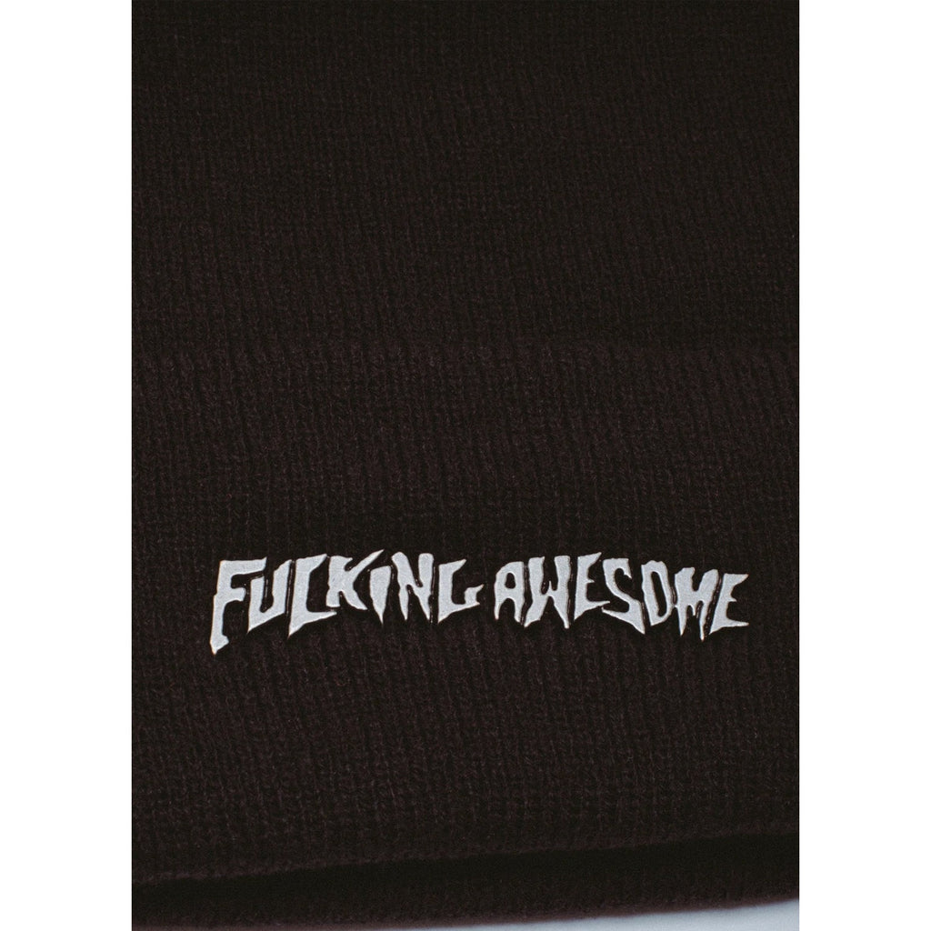 FA Beanie Metal Stamp Black