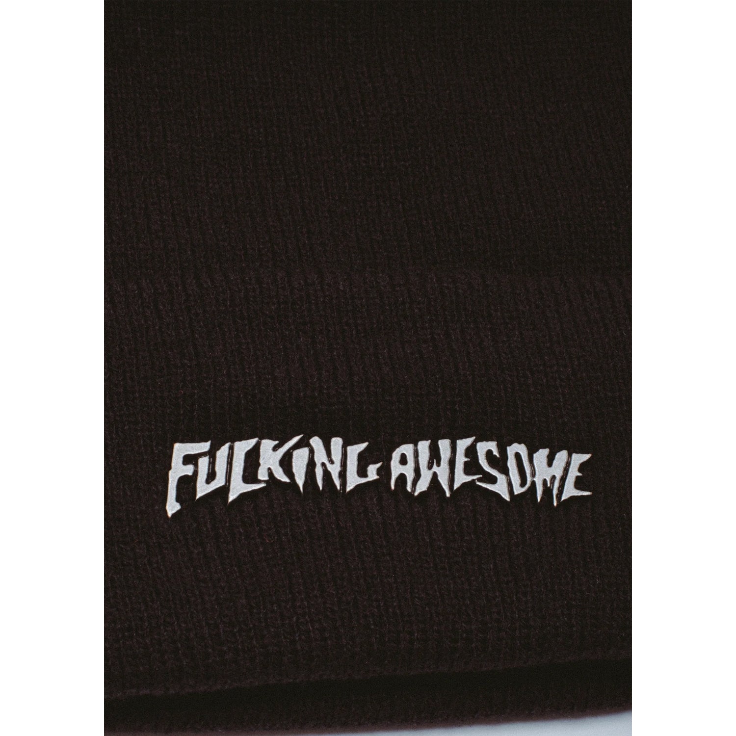 FA Beanie Metal Stamp Black
