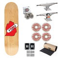 TGM Skateboards Mitten Logo Skateboard Complete with Independent Spitfire Upgrade