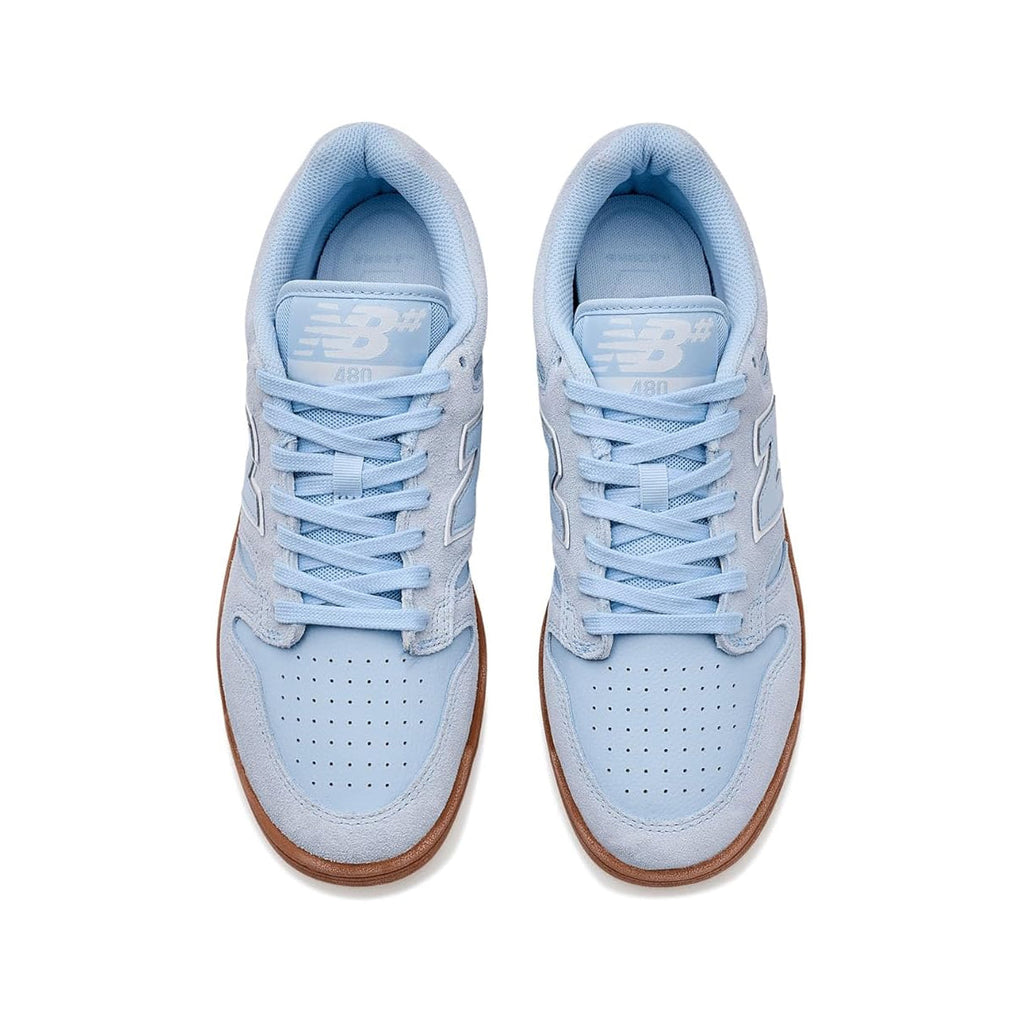 New Balance Numeric Skateboard Shoes 480 Baby Blue/Gum