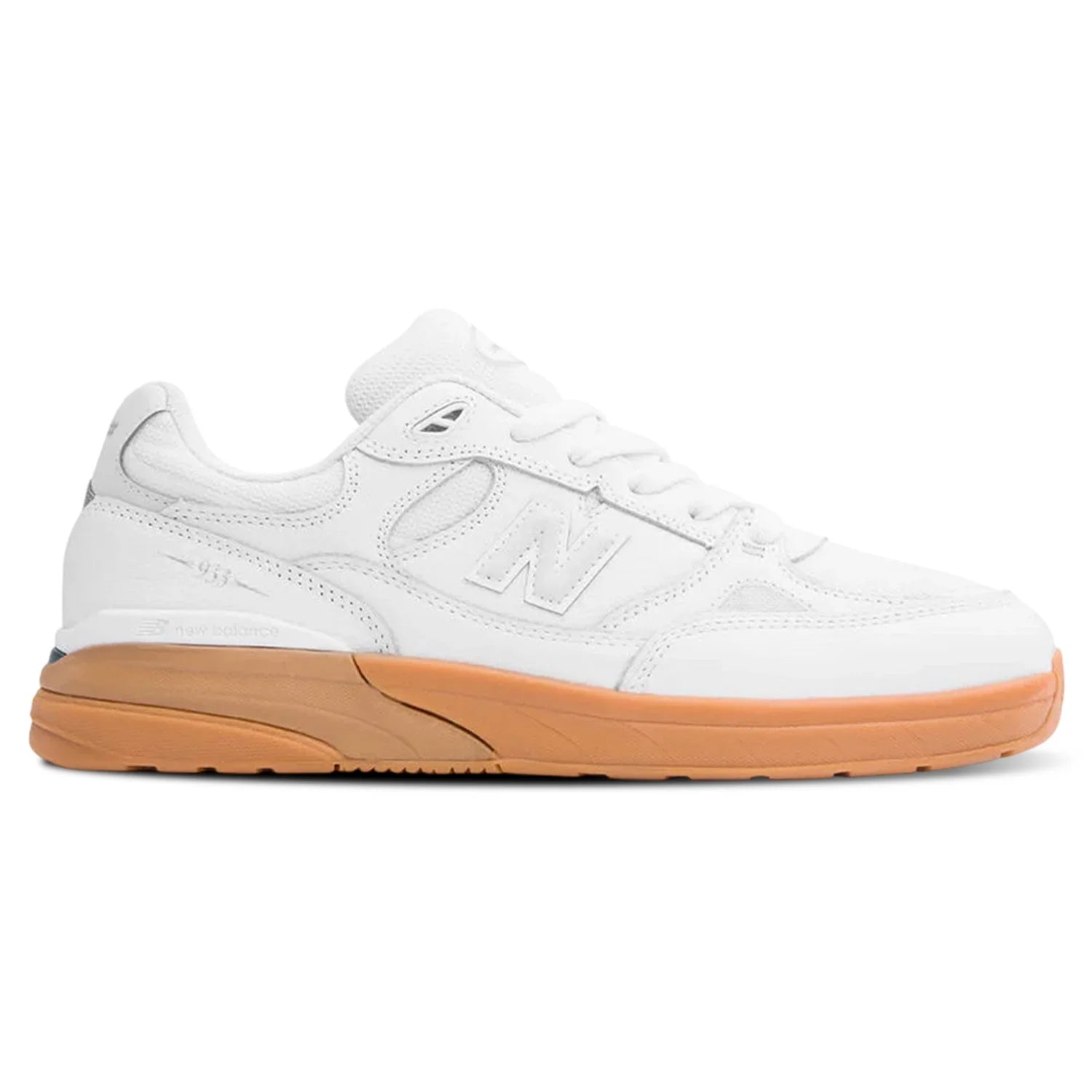 New Balance Numeric Skateboard Shoes Andrew Reynolds 933 White/Gum