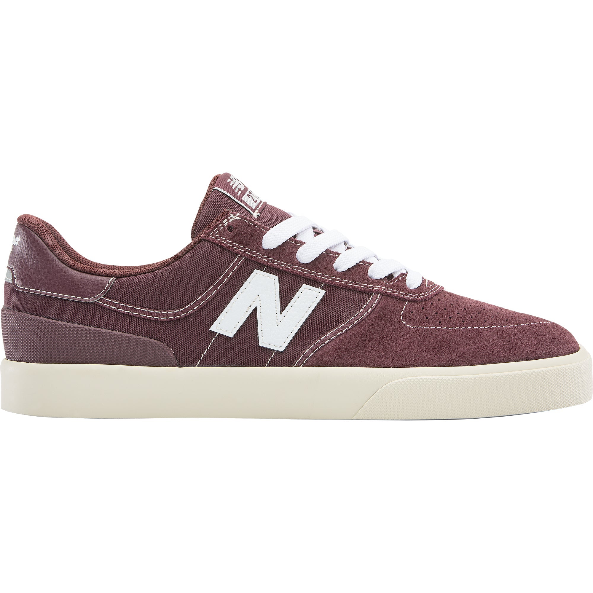 New Balance Numeric Skateboard Shoes 272 Burgundy/White