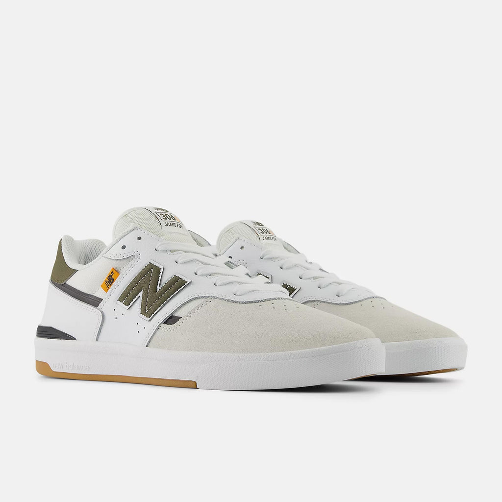 New Balance Numeric Skateboard Shoes Jamie Foy 306 Cup White/Olive