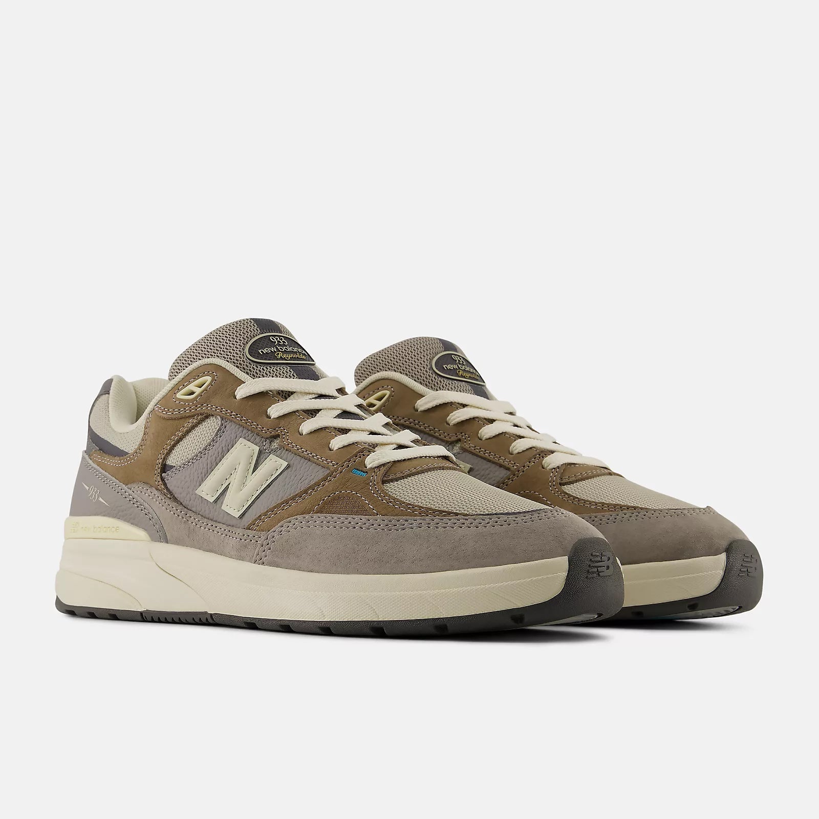 New Balance Numeric Skateboard Shoes Andrew Reynolds 933 Grey Days