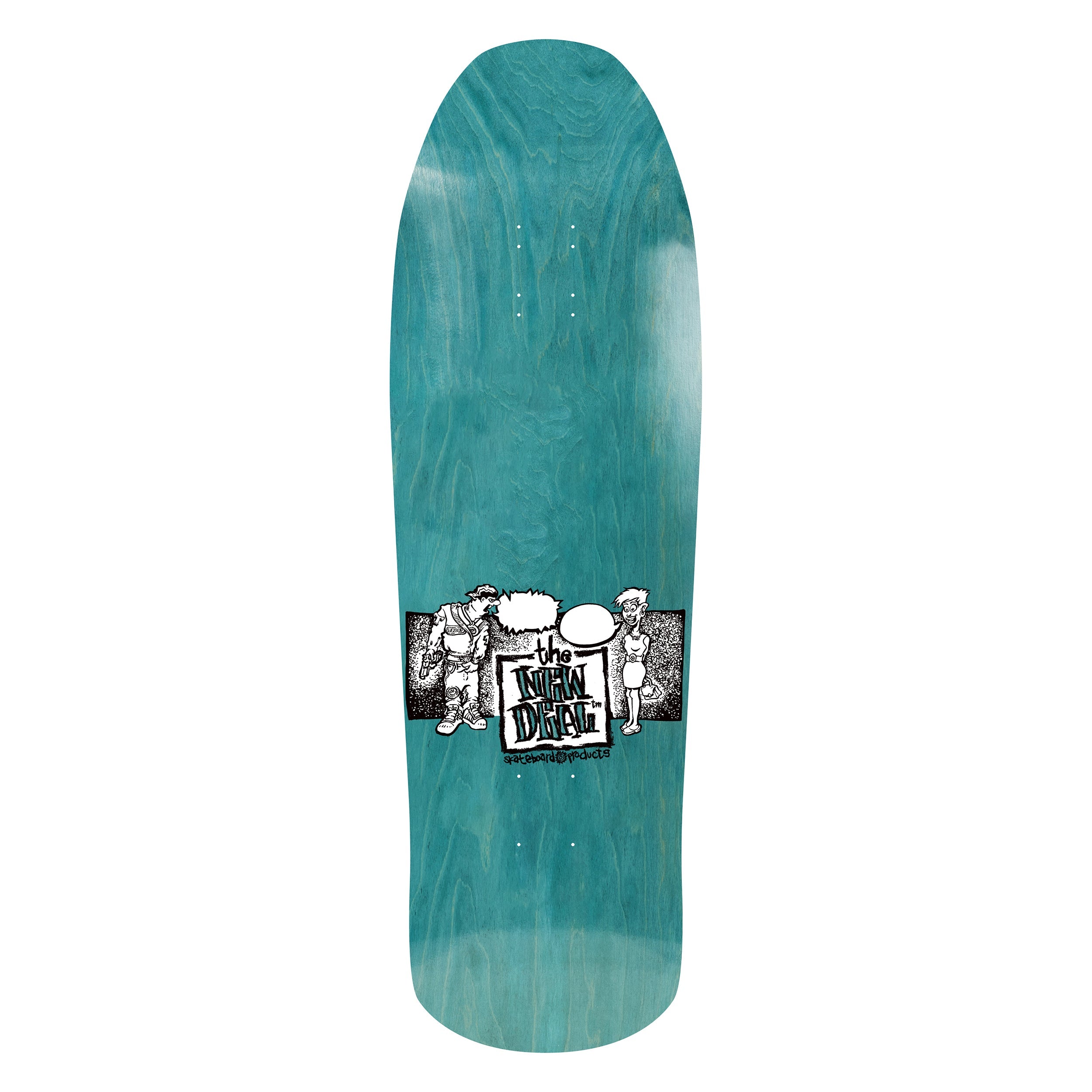New Deal Skateboard Complete Andy Howell Tricycle Kid Teal 9.63" x 30.75"