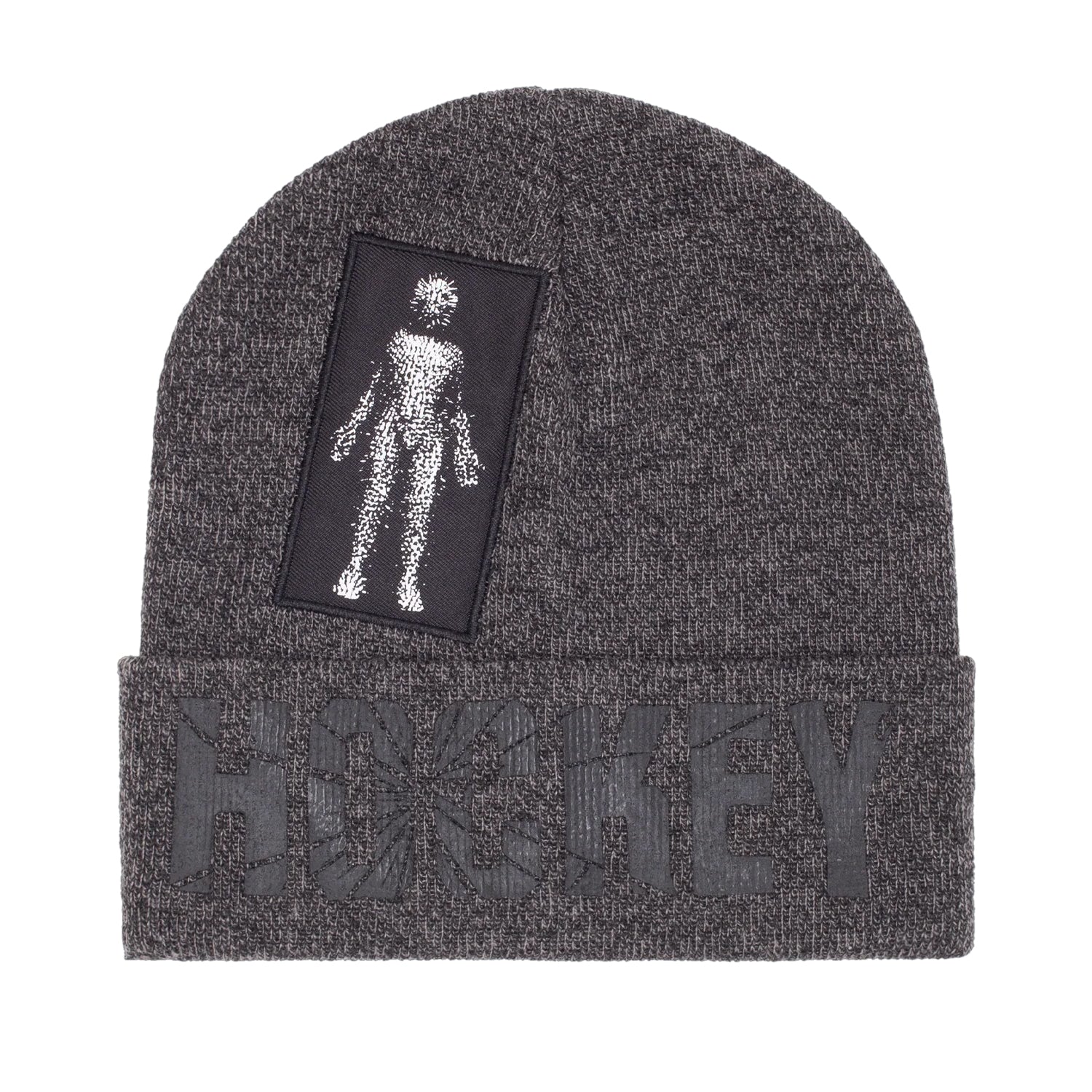 Hockey Beanie Newborn Grey