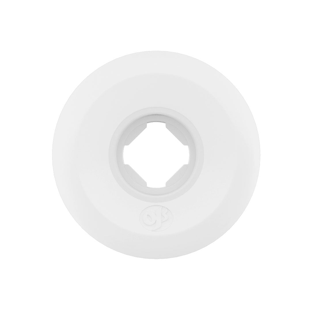 OJ Skateboard Wheels 58mm Keyframe 2 87A White