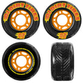 OJ Skateboard Wheels 70mm Thunder Juice Dirt Tires 78A Black