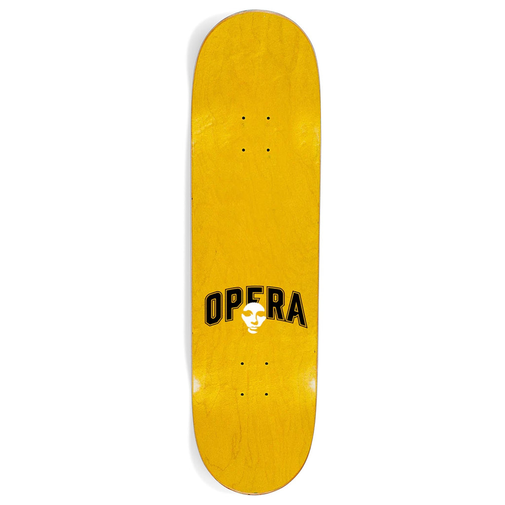 Opera Skateboard Complete Trey Wood Horns Black/Blue Bleed 9.0" x 32.1"