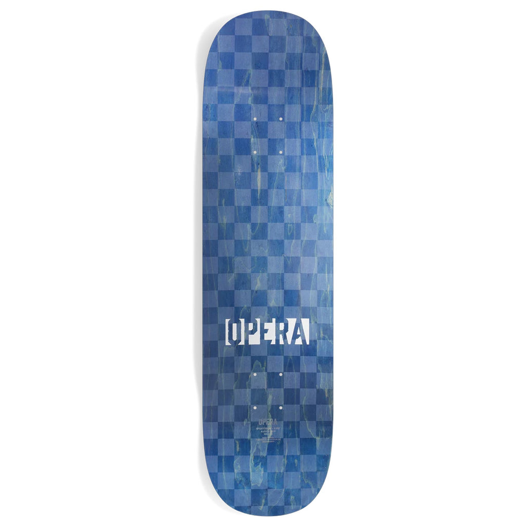 Opera Skateboard Deck Evil Eye Symmetrical Pop Slick 8.25" x 31.9"