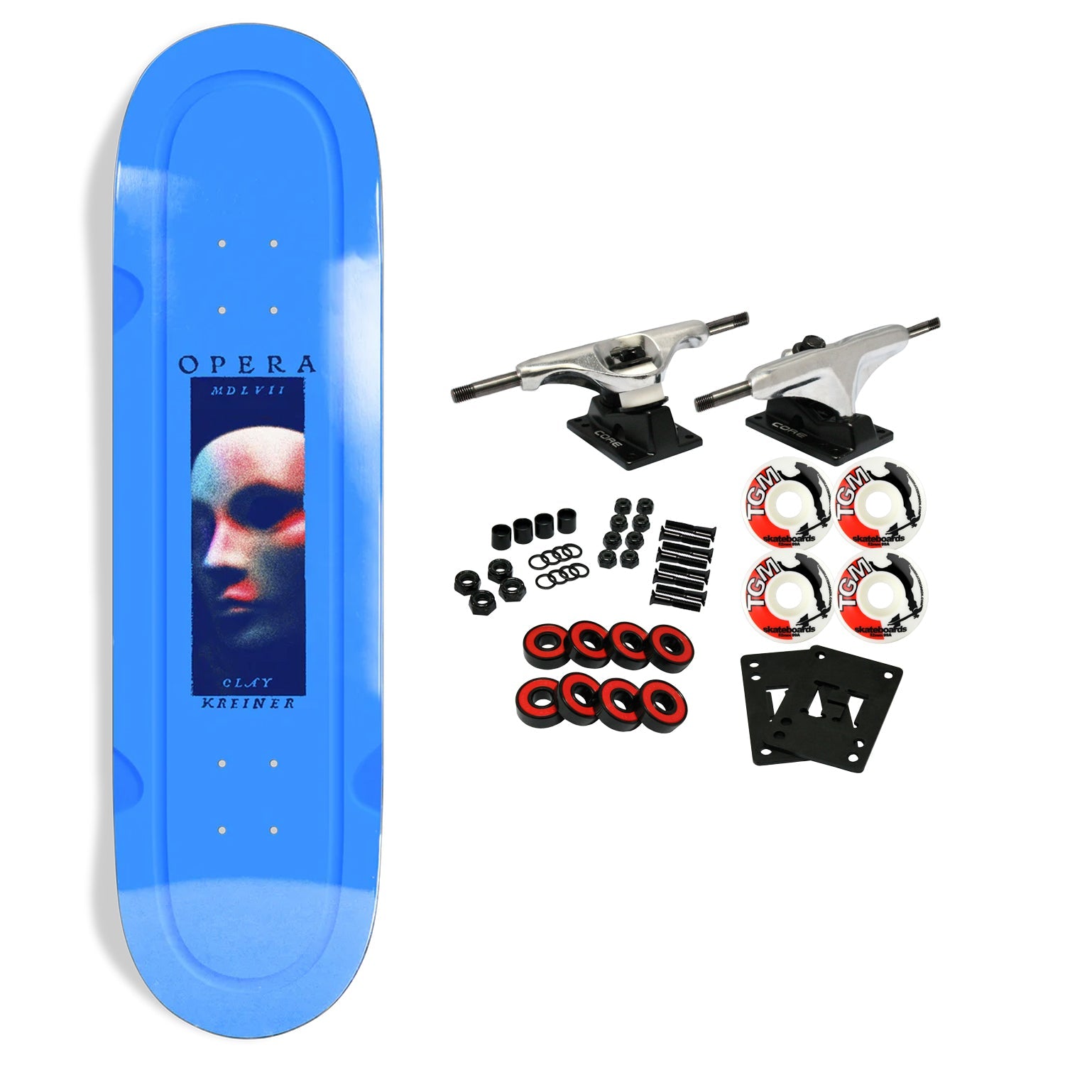 Opera Skateboard Complete Clay Kreiner Groove 8.5" x 31.95"