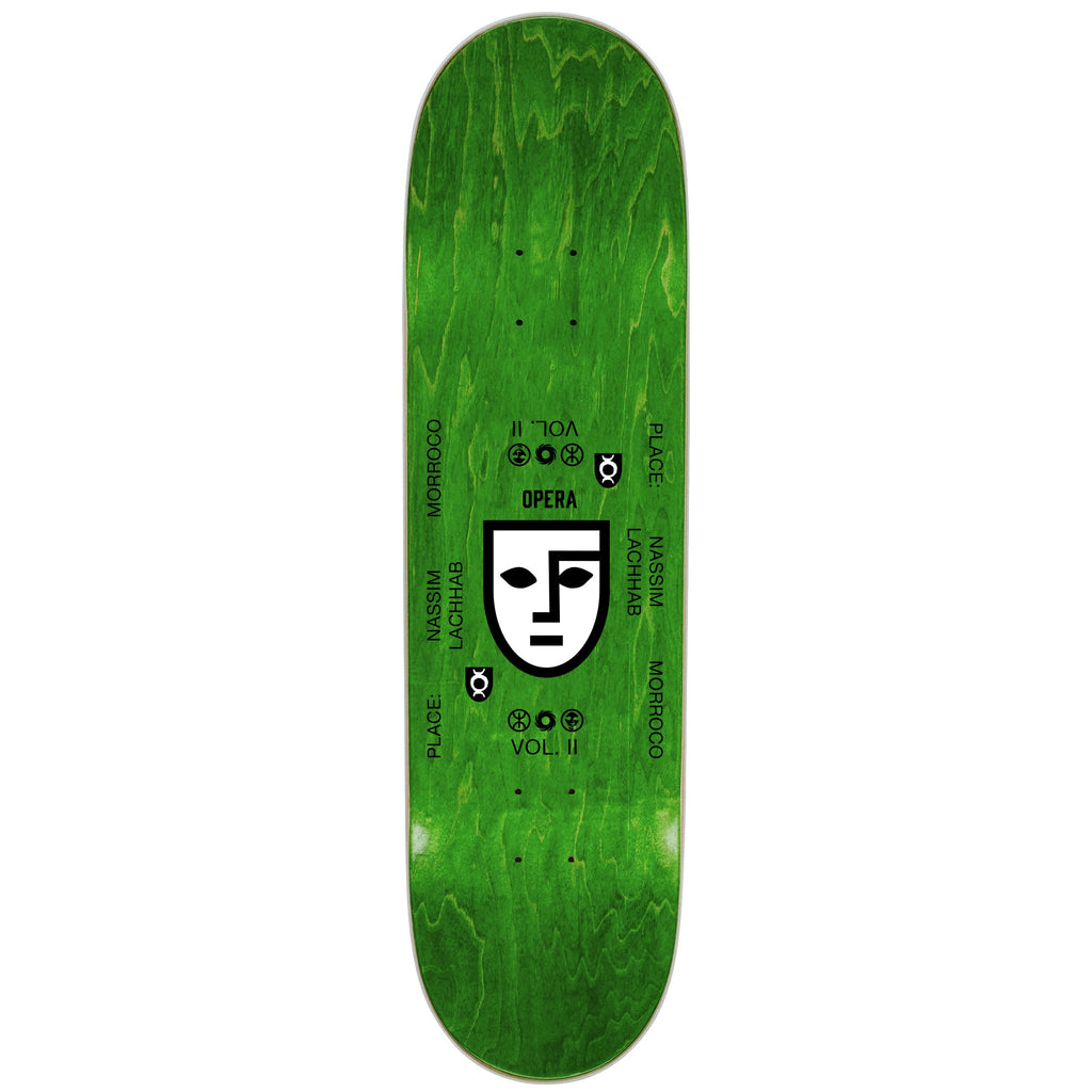 Opera Skateboard Complete Nassim Crypto Oil Slick 8.375" x 32.2"