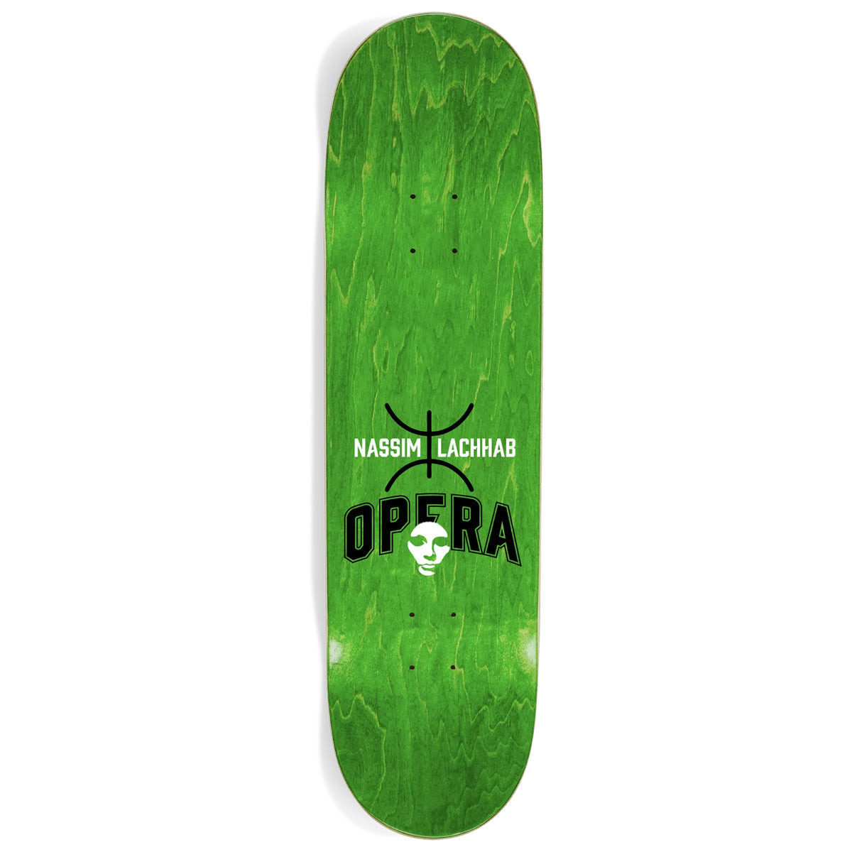 Opera Skateboard Deck Nassim Lachhab Gift Natural Holographic 8.0" x 31.6"