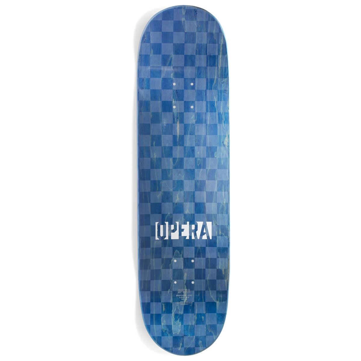 Opera Skateboard Complete Opus Pop Slick Black/Blue 8.625" x 32"