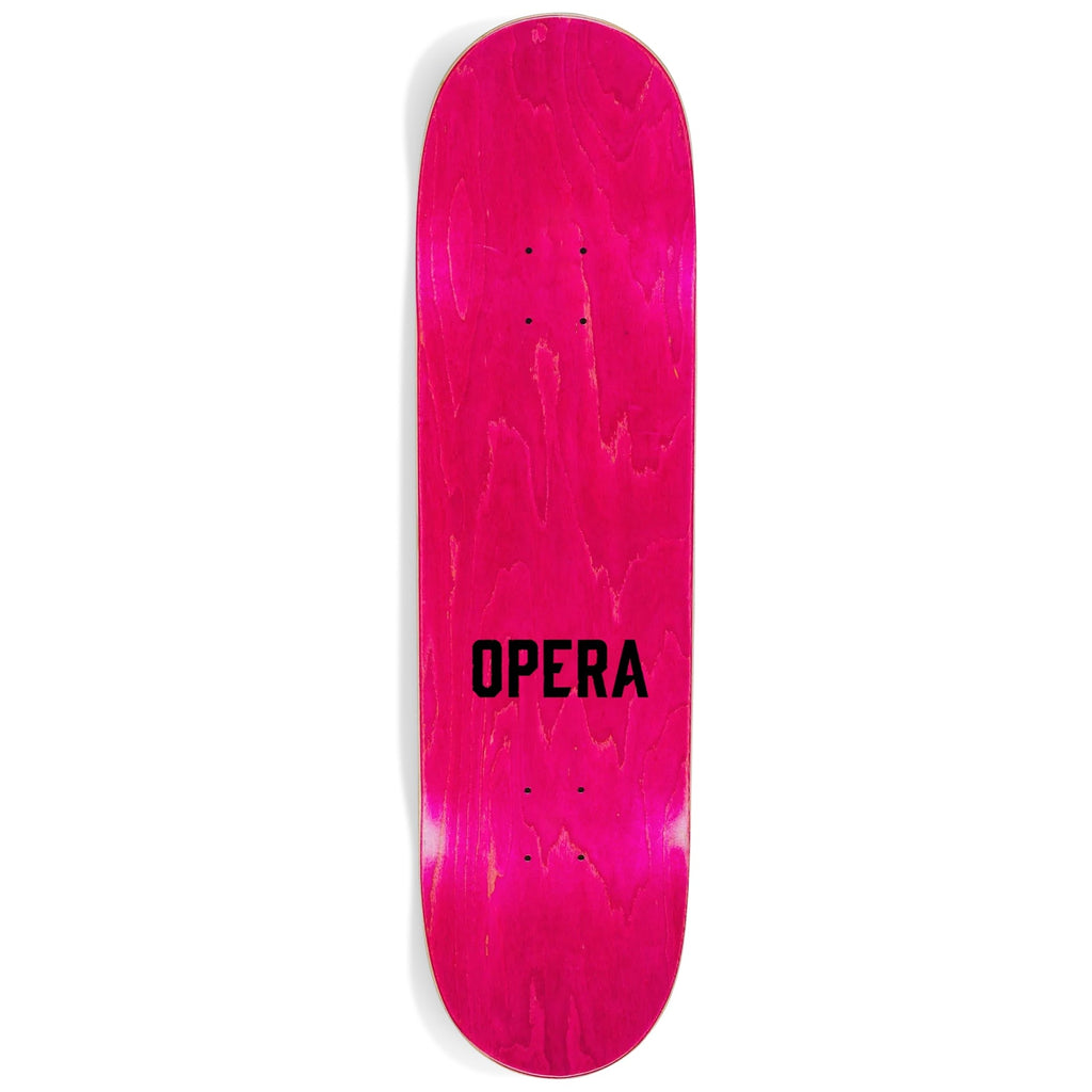 Opera Skateboard Complete Face White 7.75" x 31.1"