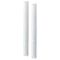 Opera Skateboard Rails with Mounting Screws - Fatties 1.25" Wide, 12.75" Long, 4-Hole Design (Pack of 2)