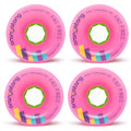 Orangatang Longboard Wheels Fat Free Pink 65mm 83A