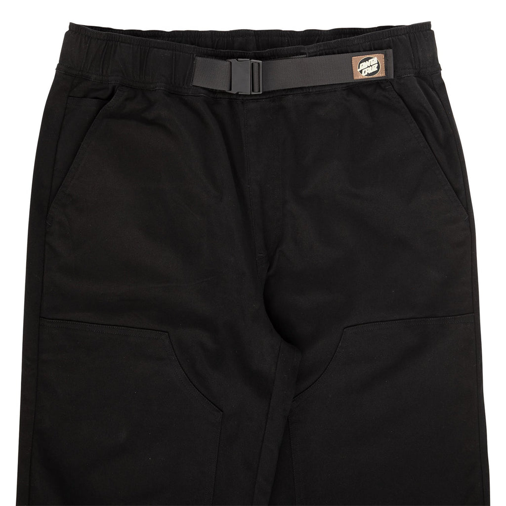 Santa Cruz Skateboards Pants Flex Double Knee Black