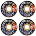 Spitfire Skateboard Wheels 53mm F4 99A Zion Cosmic Classic Natural