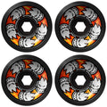 Spitfire Skateboard Wheels 58mm 80HD Multiball Superwide Black