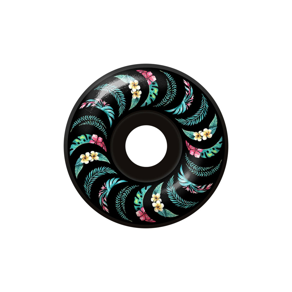 Spitfire Skateboard Wheels 55mm F4 99A Floral Classic Black