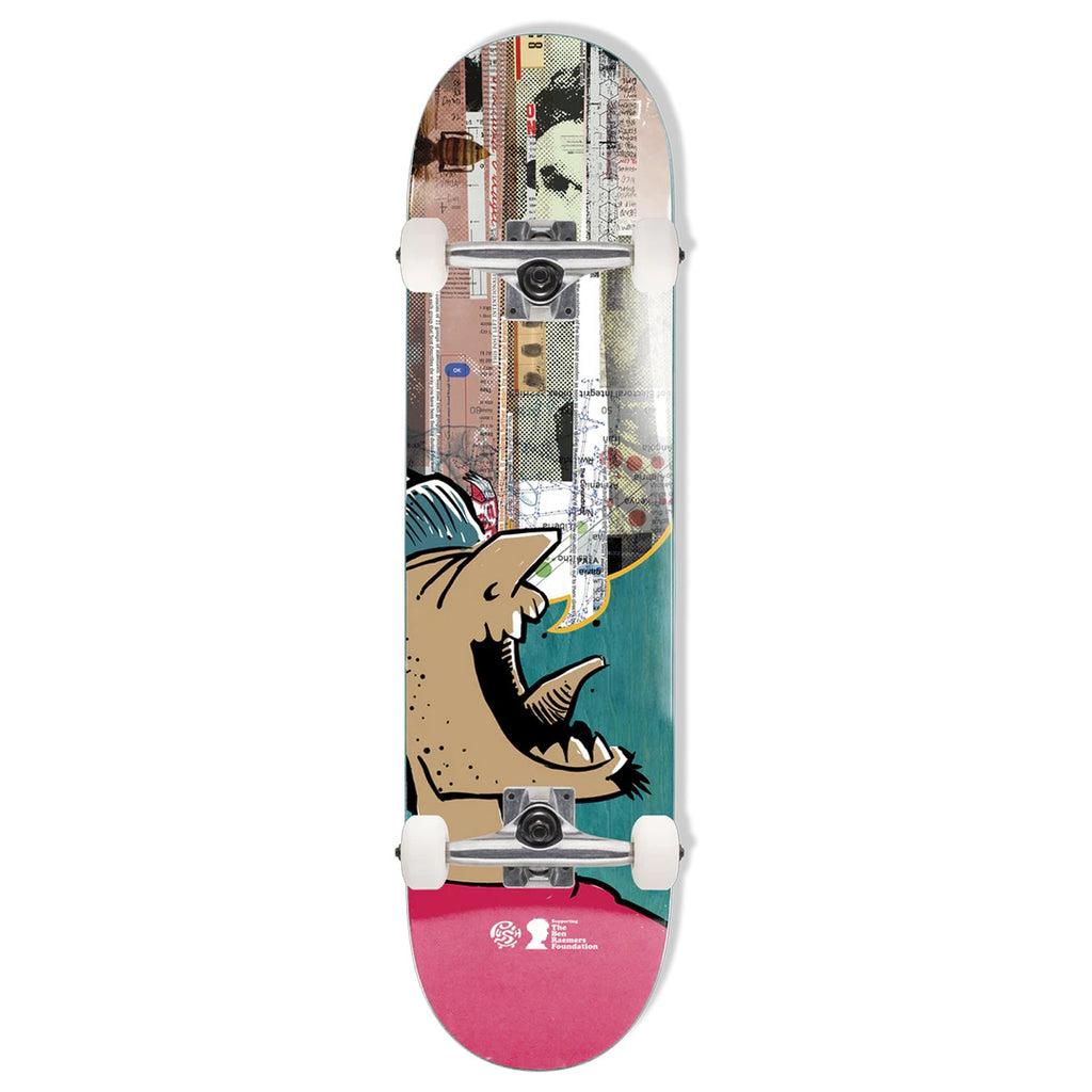 Push Skateboard Complete Andy Jenkins Guest BRF Teal 8.25"