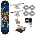 Powell Peralta Premium Flight Skateboard Caballero Gundam 8.5" Krux Trucks, Spitfire Wheels, Independent Bearings