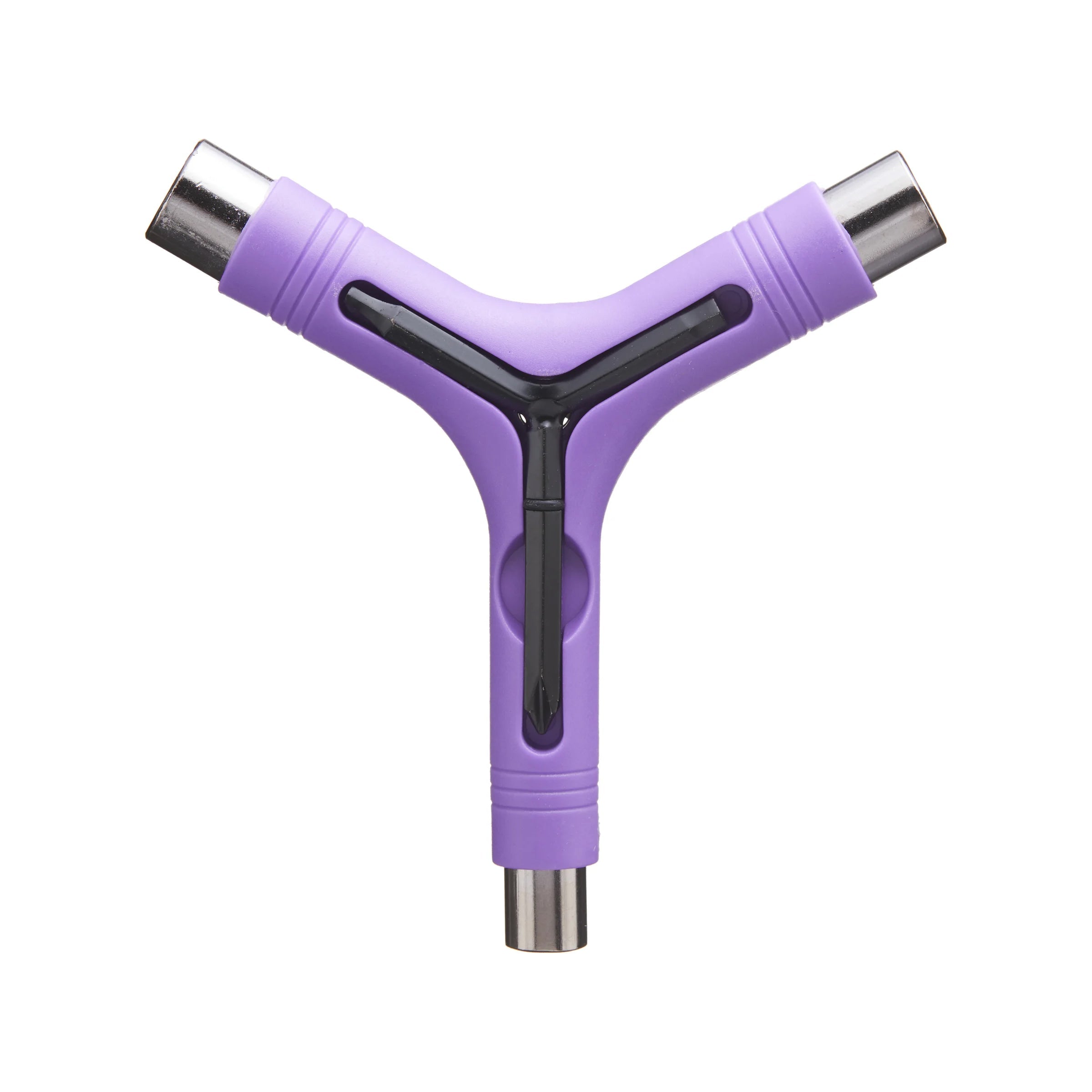 Pig Skateboard Tool Tri-Socket with Re-Threader Purple