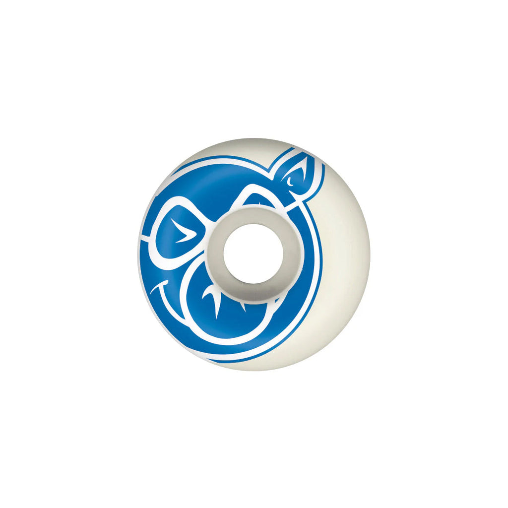 Pig Skateboard Wheels 53mm Classic 99A White
